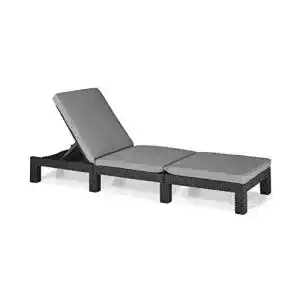 Sonnenliege Allibert by Keter” Daytona mit verstellbarem Kopfteil