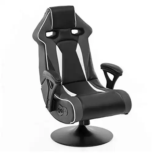 Soundsessel Wohnling ® Grau-Schwarz-Weiß Bluetooth