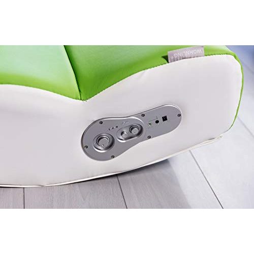 Soundsessel Wohnling, Soundchair in Weiß Lime mit Bluetooth