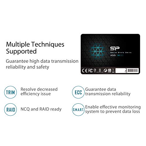 SSD (2TB) SP Silicon Power Silicon Power SSD 2TB 3D NAND A55