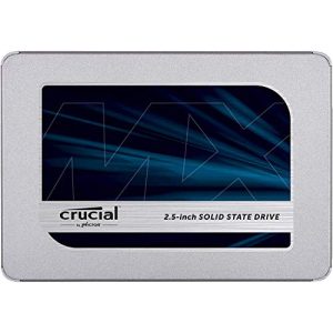 SSD (500GB) Crucial MX500 500GB CT500MX500SSD1(Z), 2,5 Zoll