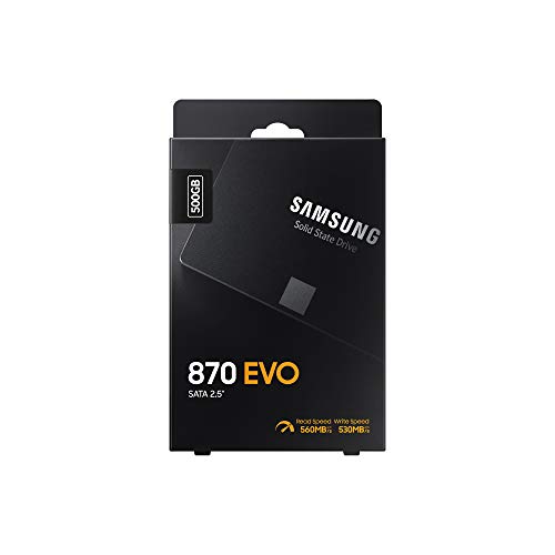 SSD-Festplatte Samsung 870 EVO 500 GB SATA 2,5″ Intern