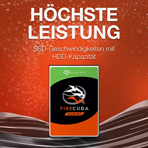 SSHD Seagate  FireCuda Gaming, hybride interne Festplatte 2 TB