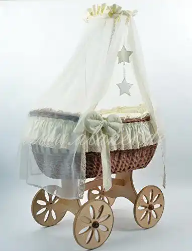 Stubenwagen ALANEL NEW OPHELIA STAR SPOKE WHEELS
