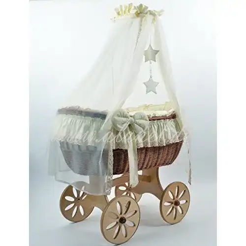Stubenwagen ALANEL NEW OPHELIA STAR SPOKE WHEELS