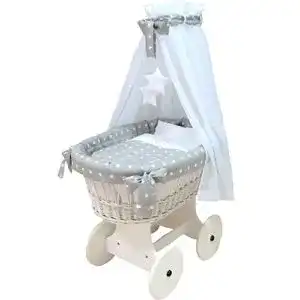 Stubenwagen BABYMAJAWELT ® Komplett Set 10 Teile