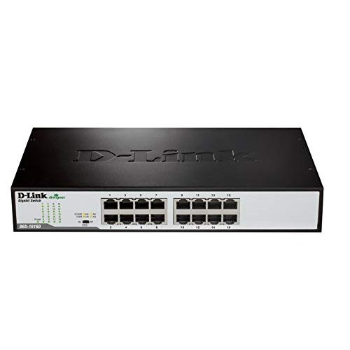 Switch D-Link DGS-1016D Gigabit, 16 Ports, 10/100/1000 Mbit/s