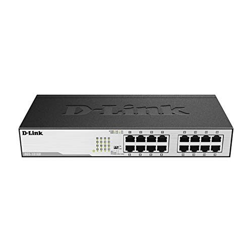 Switch D-Link DGS-1016D Gigabit, 16 Ports, 10/100/1000 Mbit/s
