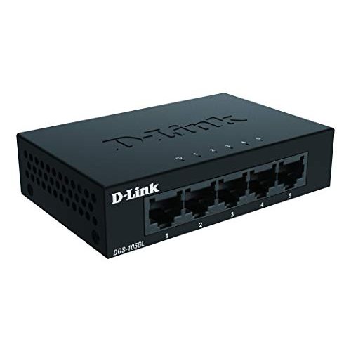 Switch D-Link DGS-105GL 5-Port Unmanaged Gigabit, ohne Lüfter