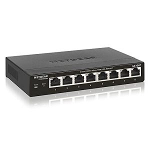 Switch Netgear GS308T Managed 8 Port Gigabit Ethernet LAN