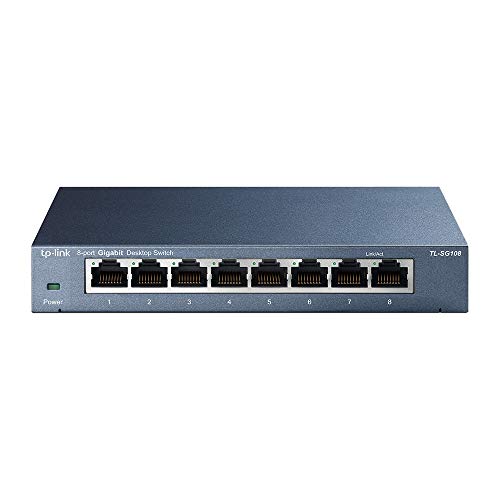 Die beste switch tp link tl sg108 v3 8 ports gigabit netzwerk Bestsleller kaufen