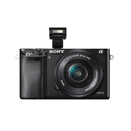 Systemkamera Sony Alpha 6000, 24 Megapixel, LCD-Display
