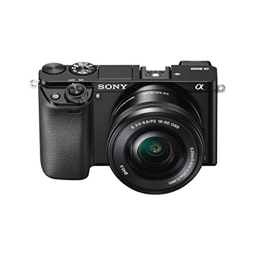 Systemkamera Sony Alpha 6000, 24 Megapixel, LCD-Display