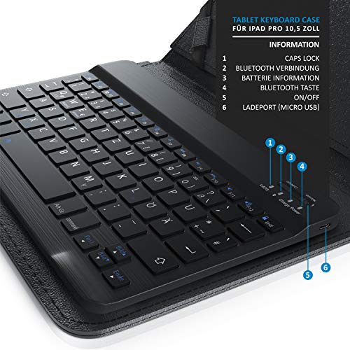 Tablet-Tastatur CSL-Computer CSL, Bluetooth Slim Tastatur