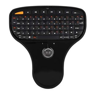 Tastatur mit Trackball Goshyda Tastatur, Trackball 2.4G Wireless