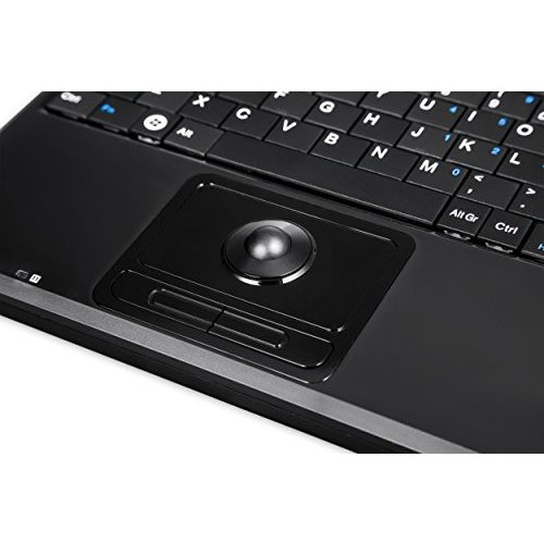 Tastatur mit Trackball Perixx PERIBOARD-509 Plus Super Mini