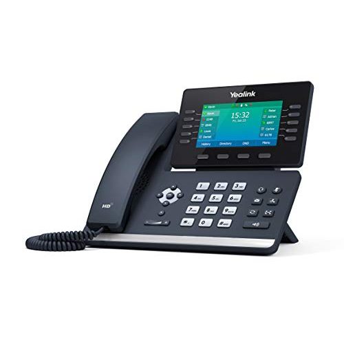 Telefonanlage Yealink IP Telefon SIP-T54W VoIP-Telefon, schwarz