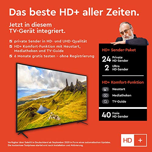 Telefunken-TVs Telefunken XU58K521 58 Zoll Fernseher, Smart TV