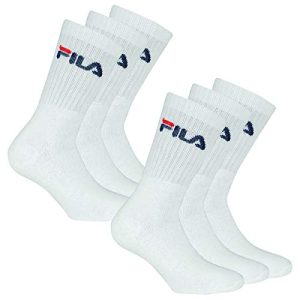 Tennissocken FILA 6 Paar Socken, Frottee mit Logobund, 2 x 3er