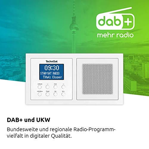 Unterputz-Radio TechniSat DIGITRADIO UP 1, DAB+