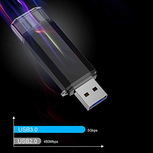 USB-C-Stick TOPESEL USB-Stick 128GB, USB-Flash-Laufwerke