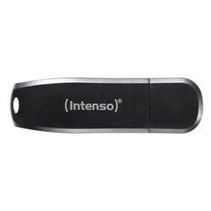 USB-Stick (16GB) Intenso Speed Line, USB 3.2 Gen 1×1, schwarz