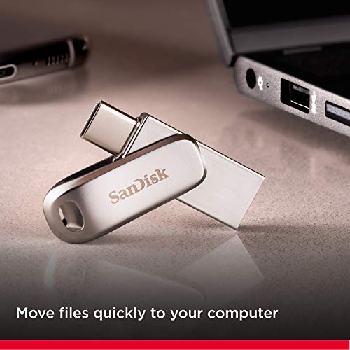 USB-Stick (256GB) SanDisk Ultra Dual Drive Luxe 256 GB, Type-C