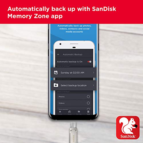 USB-Stick (256GB) SanDisk Ultra Dual Drive Luxe 256 GB, Type-C