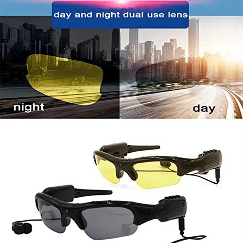 Videobrille NewZexi Tragbare Bluetooth Sonnenbrille 1080p
