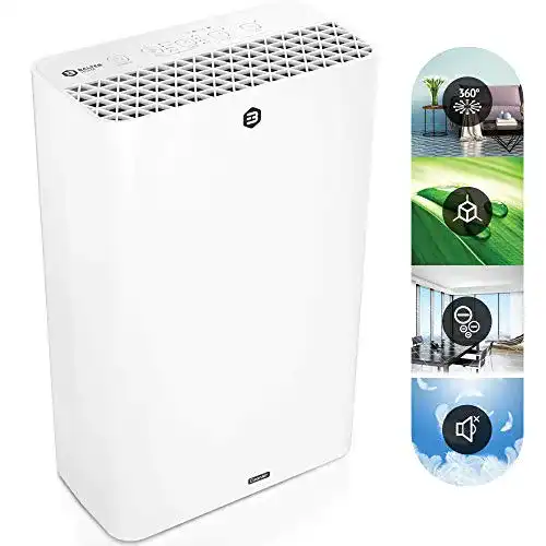 Viren-Ionisator 90 qm Balter LR-01 Luftreiniger, 4 Fach Filter