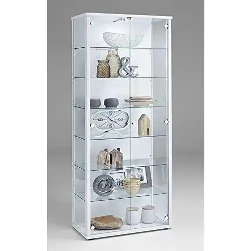 Vitrine Unbekannt FMD Möbel 122-101, 2-trg. SEAN 1 UP