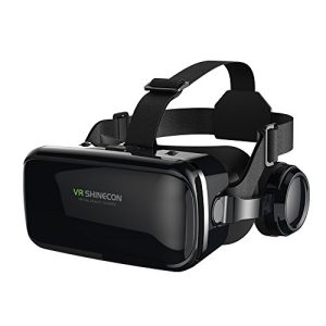 VR-Brille FIYAPOO VR Brille mit Kopfhörern