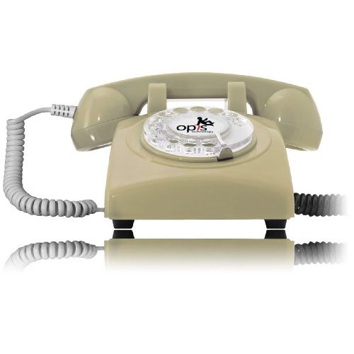 Wählscheiben-Telefon Opis Technology Opis 60s Cable, Opis Logo