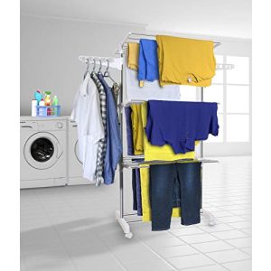 Wäscheständer mit Rollen Hyfive Wäscheständer, 3 Ebenen