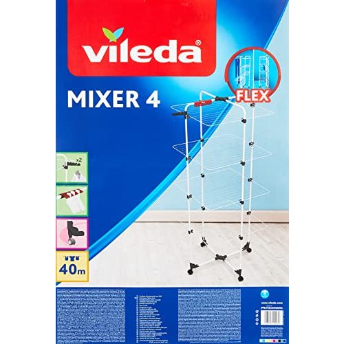 Wäscheständer mit Rollen Vileda Mixer 4 Wäscheständer, 40 m