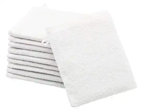 Waschlappen ZOLLNER 10er Set, 100% Baumwolle, 16×21 cm