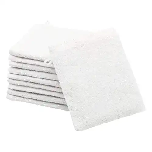 Waschlappen ZOLLNER 10er Set, 100% Baumwolle, 16×21 cm