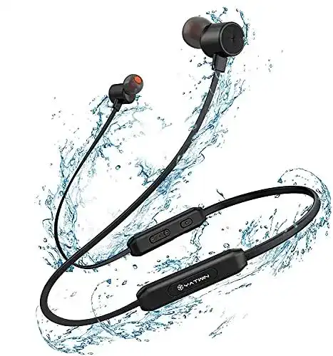 Wasserdichte Kopfhörer YATWIN Bluetooth Kopfhörer Sport in Ear
