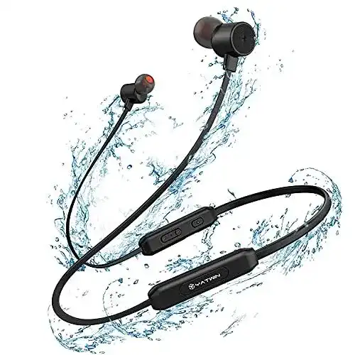 Wasserdichte Kopfhörer YATWIN Bluetooth Kopfhörer Sport in Ear