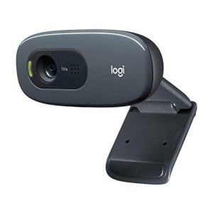 Webcam Logitech C270, HD 720p, 60° Sichtfeld, Fester Fokus