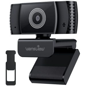 Webcam wansview 2021 mit Mikrofon, 1080P Autofokus für PC