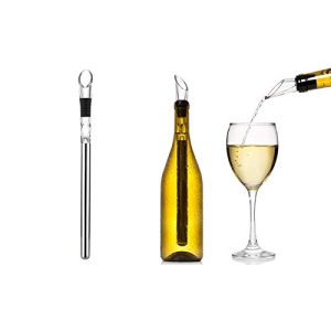 Weinkühlstab Wine Sceptre mit Belüfter aus Edelstahl