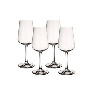 Weißweingläser Villeroy & Boch Ovid, 4er-Set, Kristallglas, Klar