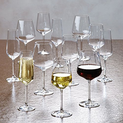 Weißweingläser Villeroy & Boch Ovid, 4er-Set, Kristallglas, Klar