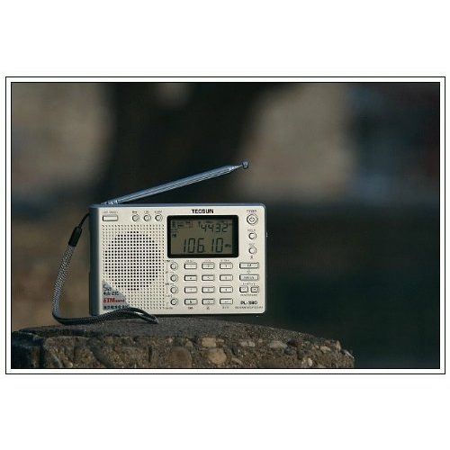 Weltempfänger qpstore TECSUN PL-380 FM Stereo, LCD Display