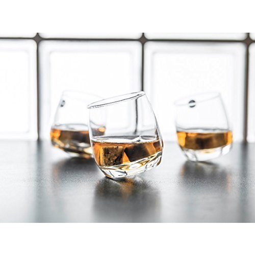 Die beste whiskyglas gravidus 6 x bar rocking whisky glas runder boden Bestsleller kaufen