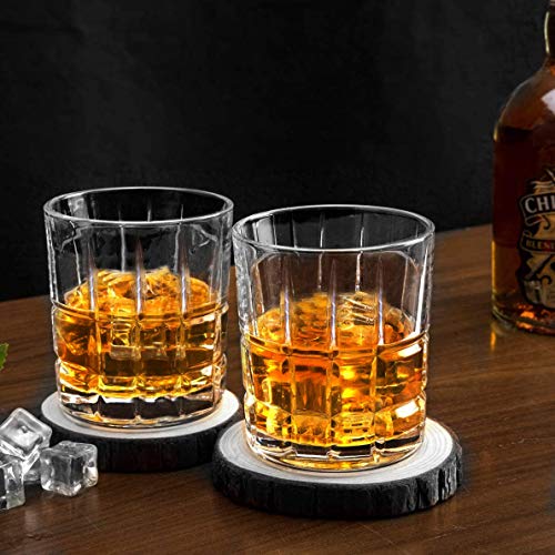 Whiskyglas WOQO Homii Whisky Gläser, 2-teilig, 300ml