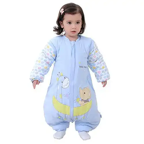 Winterschlafsack Baby Chilsuessy, mit Beinen Warm gefüttert