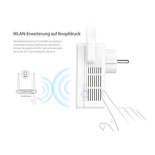 WLAN-Verstärker-Steckdose TP-Link TL-WA860RE, 300 Mbit/s