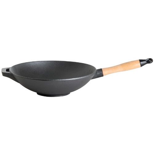 Die beste wok gusseisen paellaworld gusseisenkuss wok o 30 cm Bestsleller kaufen